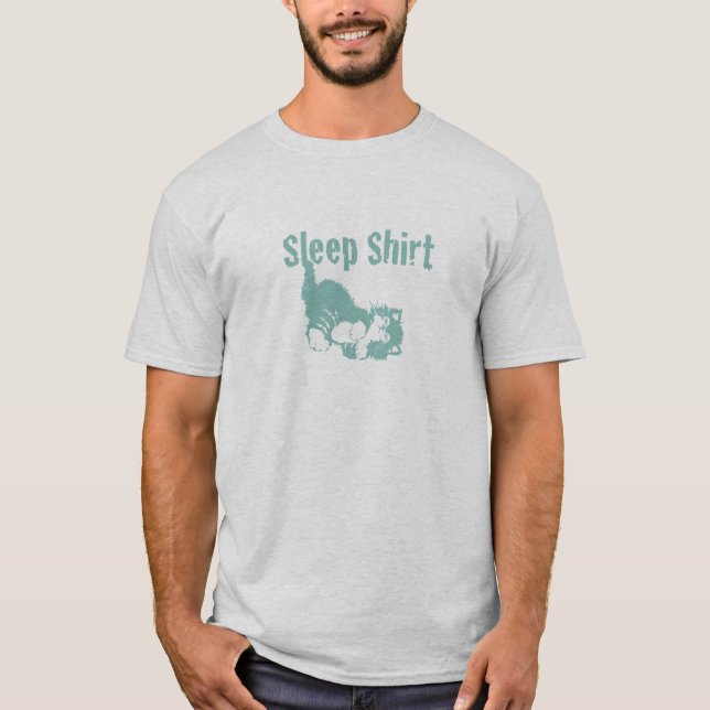 Camisa do Sono em Verde (Frente)