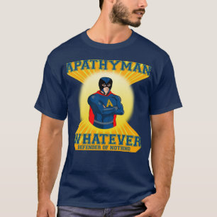 Camisa do super-herói de Apathyman