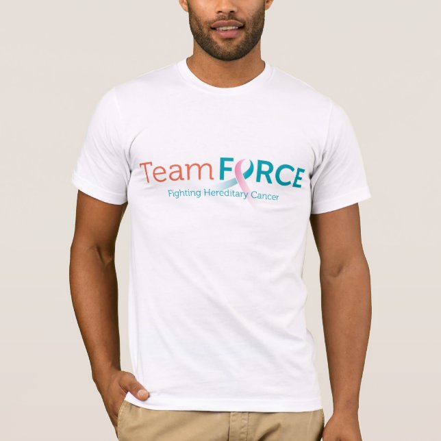 Camisa do T dos homens da FORÇA da equipe (Frente)
