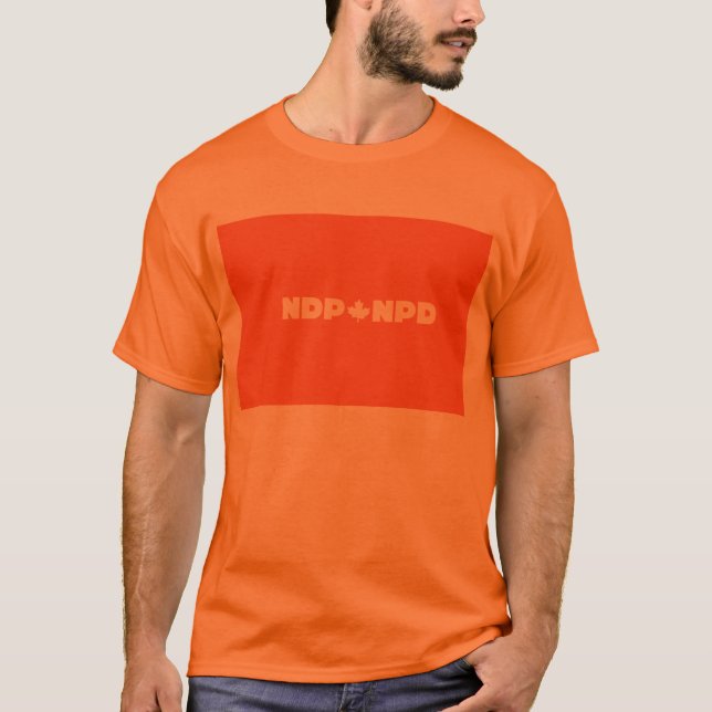 Camisa do T dos homens de NDP (Frente)