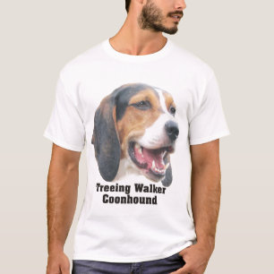 Camisa do T dos homens do Coonhound do caminhante