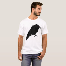 Camisa do T dos homens do corvo