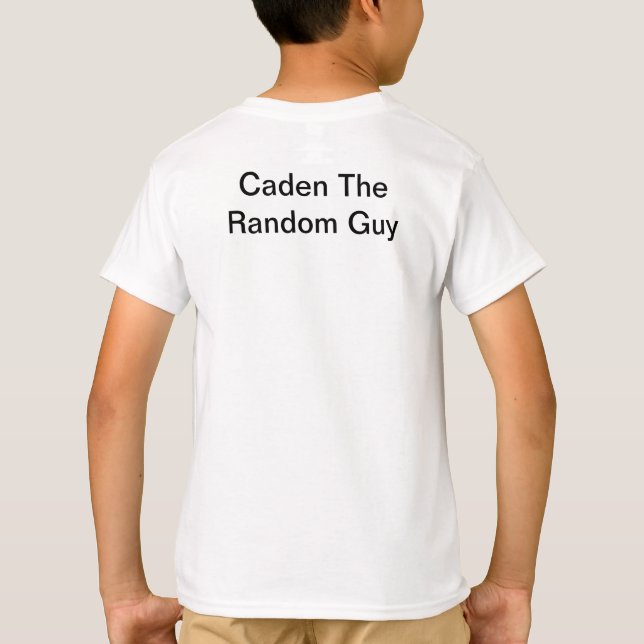 Camisa do tamanho do miúdo de CTRG (Verso)