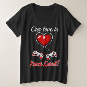 Camisa do tamanho mais Namorados do jogador