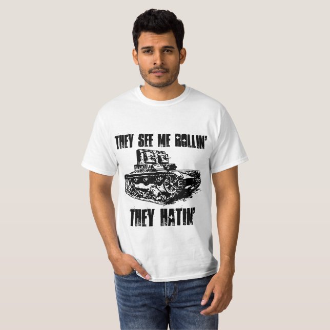Camisa do tanque de Rollin (Frente Completa)