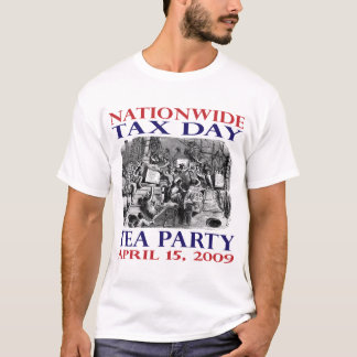 Camisa do tea party de Boston - homens