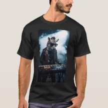 Camisa do Tecladista Zebra Synthwave