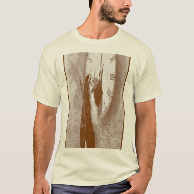 Camisa do tempo T do pai (Frente)