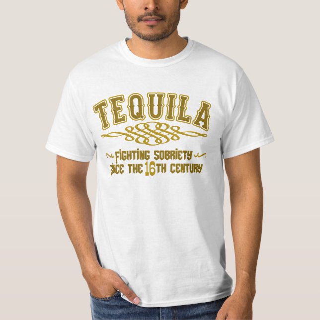 Camisa do TEQUILA - escolha o estilo & a cor (Frente)