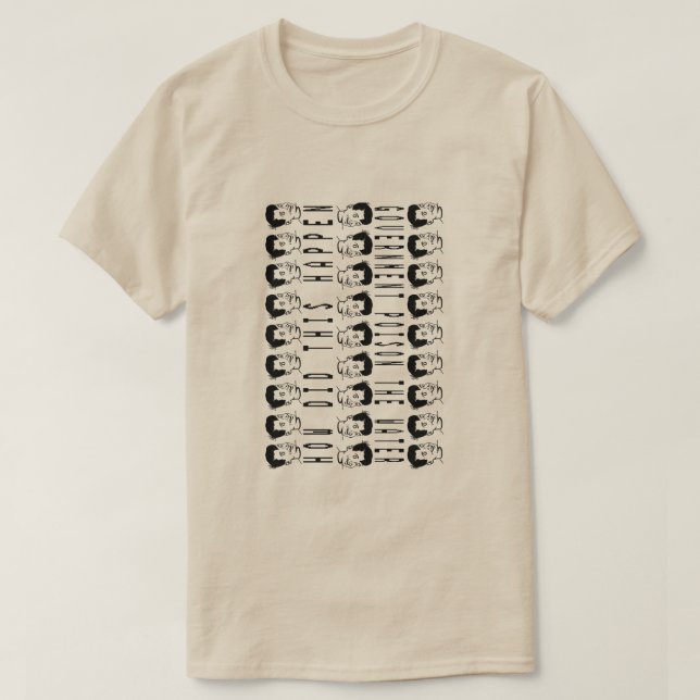 camisa do thewater t da fervura (Frente do Design)