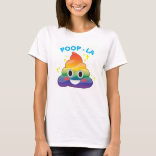 Camisa do Tombadilho-LA de Emoji do tombadilho da
