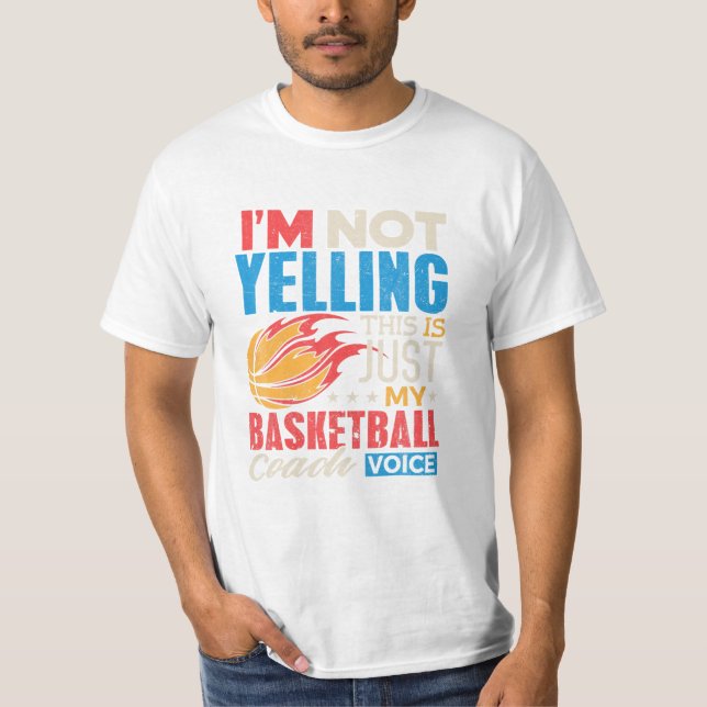 Camisa do treinador de basquetebol (Frente)