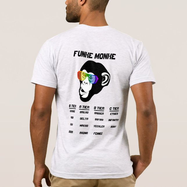 Camisa do treinador do Funke Monke (Verso)