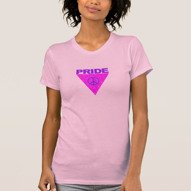 Camisa do Triângulo Orgulho - escolha estilo e cor (Frente)