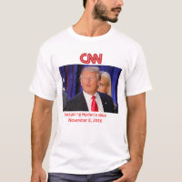 Camisa do trunfo do CNN