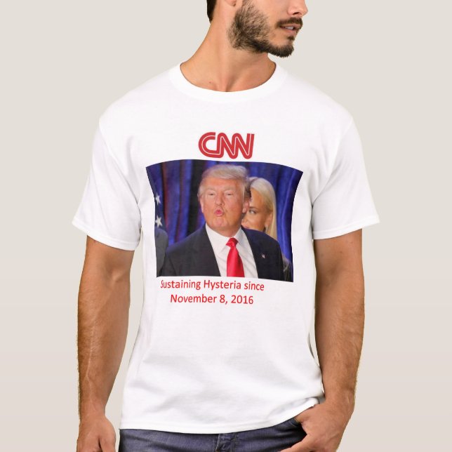 Camisa do trunfo do CNN (Frente)