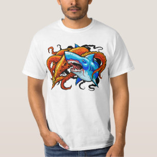 Camisa do tubarão t