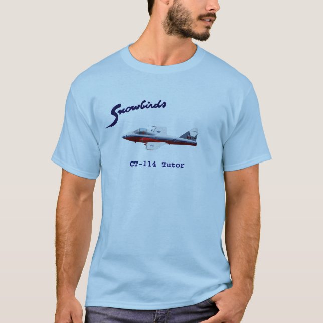 Camisa do tutor dos Snowbirds CT-114 (Frente)