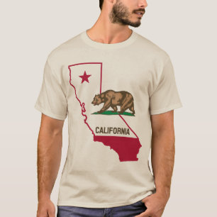 Camisa do urso da república de Califórnia