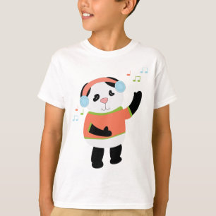 Camisa Do Urso De Panda Enroscada
