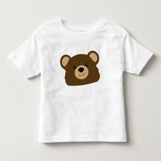 Camisa do urso de ursinho para a criança (Frente)