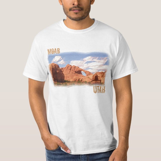 Camisa do valor de Moab das caras (Frente)