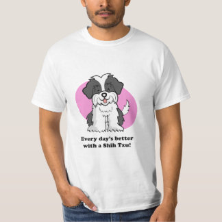 Camisa do valor de ShihTzu dos desenhos animados
