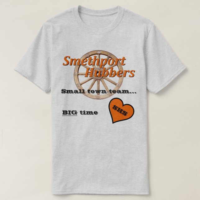 Camisa do Ventilador Cor Leve dos Hubbers Smetport (Frente do Design)