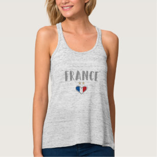 Camisa do Ventilador de Futebol da França com cora