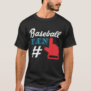 Camisa do ventilador do beisebol