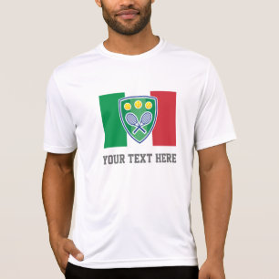 Camisa do ventilador do Tênis italiano