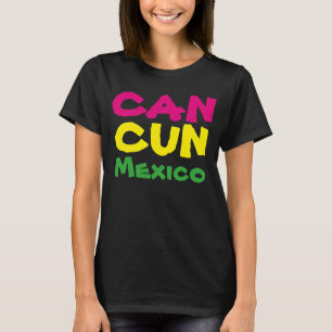 camisa do viagem T das férias do Cancun México d