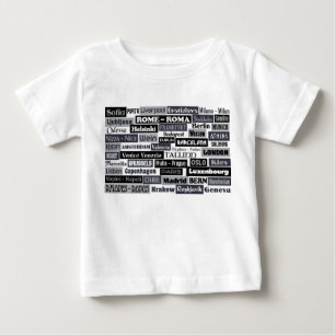 Camisa do viajante europeu - escolha estilo e cor