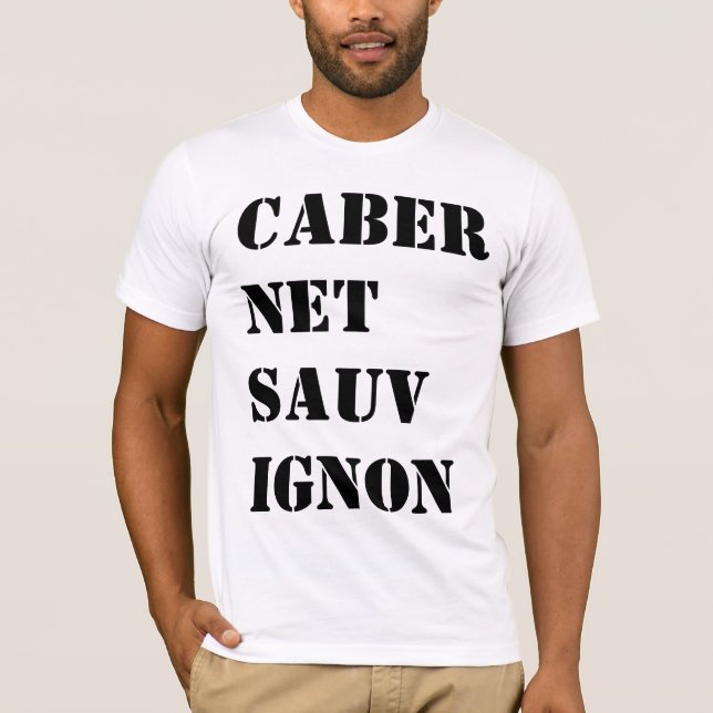 Camisa do vinho de cabernet - de sauvignon (Frente)