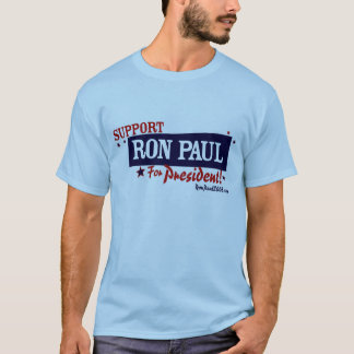 Camisa do vintage de Ron Paul do apoio