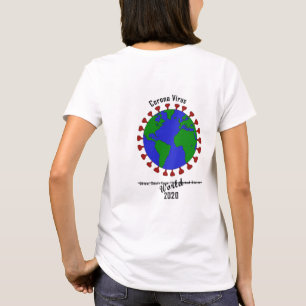 camisa do vírus Corona