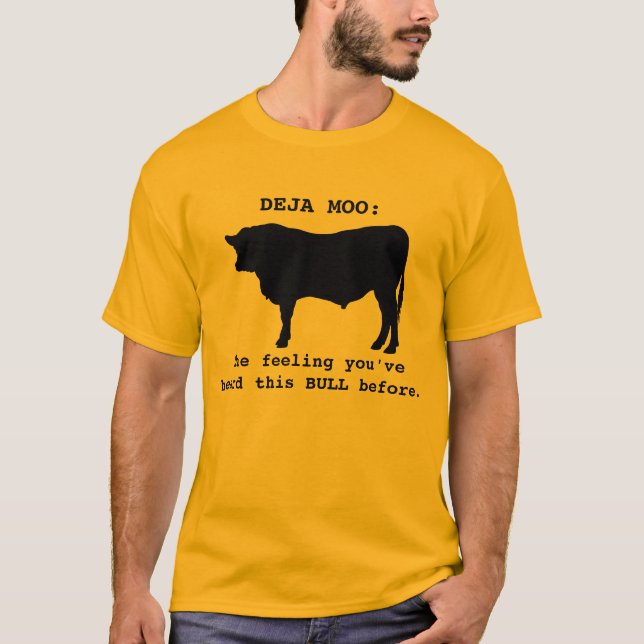 Camisa do vu do deja do MOO de Deja não (Frente)