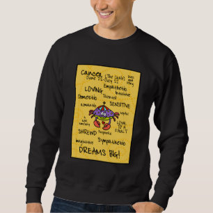 camisa do wordcloud do cancer