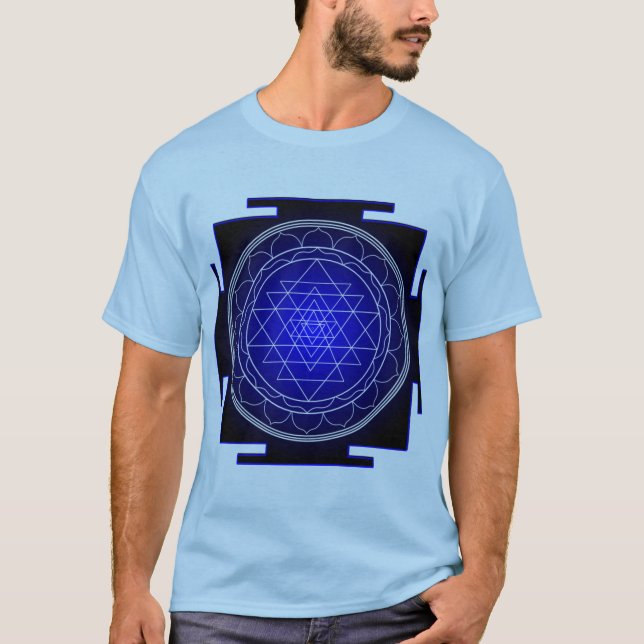 camisa do yantra do sri (Frente)