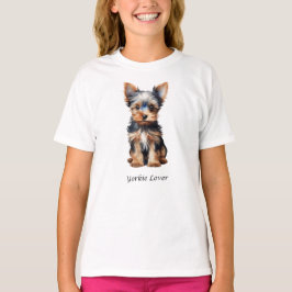 Camisa do Yorkie Lover - Camisa do Yorkie bonito