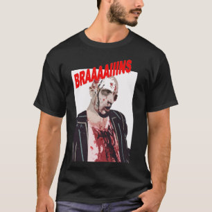 Camisa do zombi de Braaaaiins