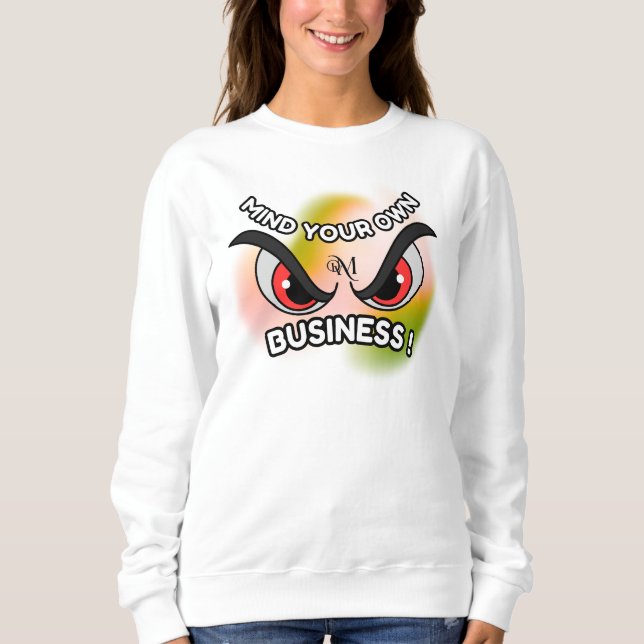 Camisa Doce Básica : Cuidado com o seu (branco) (Frente)