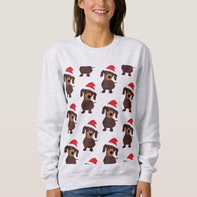 Camisa Doce Cute Daschund (Frente)
