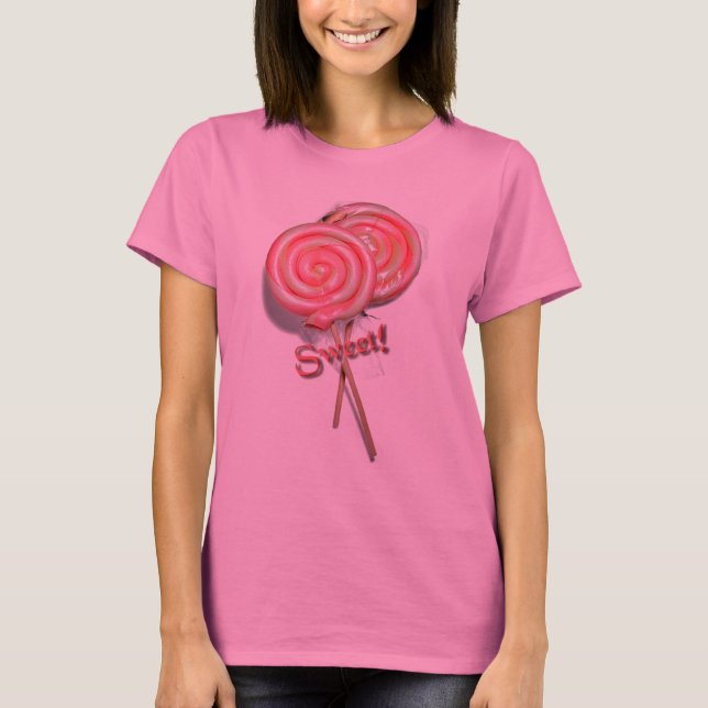 Camisa doce do pirulito (Frente)