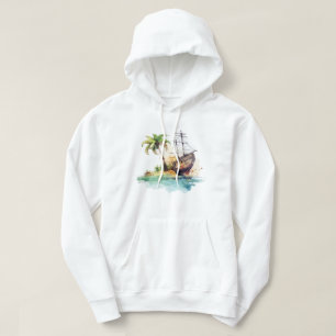 Camisa Doce Hospedada Tropical Island