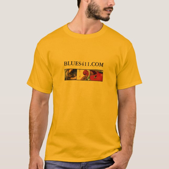 Camisa dos amigos do verão Blues411 (Frente)