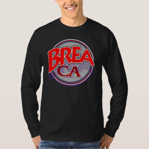 Camisa dos bonés de Brea CA