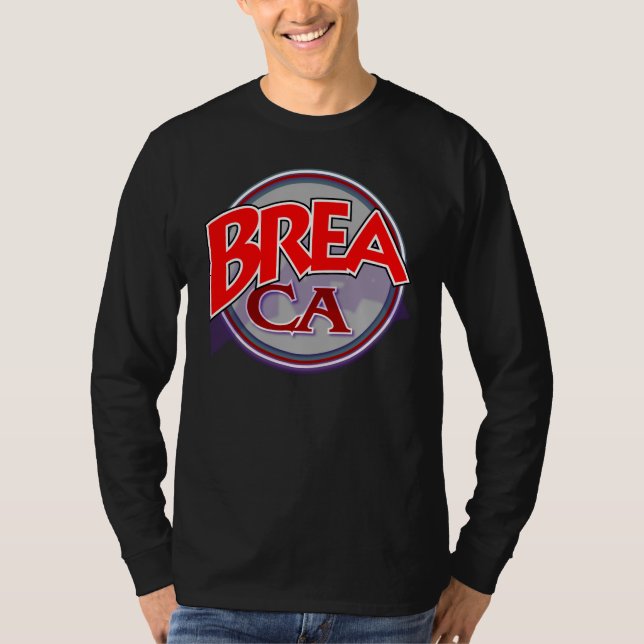 Camisa dos bonés de Brea CA (Frente)