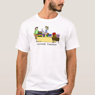 Camisa dos desenhos animados da compra de
