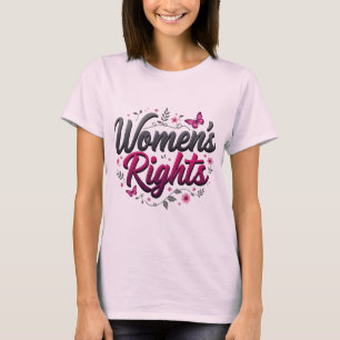 Camisa dos Direitos da Mulher Negrito